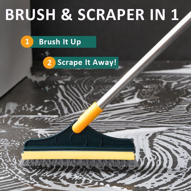 Bathroom Long Handle Floor Gap Wiper No Dead Corner Hard Bristle Floor Cleaning Ceramic Tile Brush.