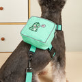 Pet Harness And Leash Set For Dog & Cat; No Pull Dog Vest Harness With Backpack; Cute Dog Leash.