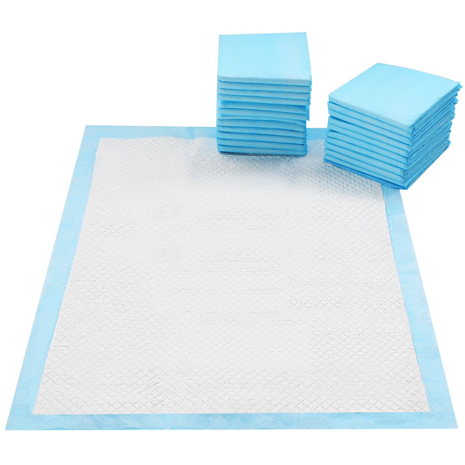 50Pcs/Set Dog Training Pads Puppy Pee Pads Cat Wee Mats Potty-Train 24x18In M.