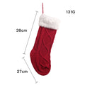 Christmas Decoration Christmas Plush Knit Socks Christmas Children's Holiday Gift Socks Gift Bag Pendant.