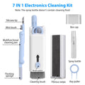 7 in 1 Laptop Keyboard Dust Cleaner Brush Set Earbud Cleaning Pen Electronics Dust Remover with Key Puller Multifunctional Cleaning Tool for PC Tablet.